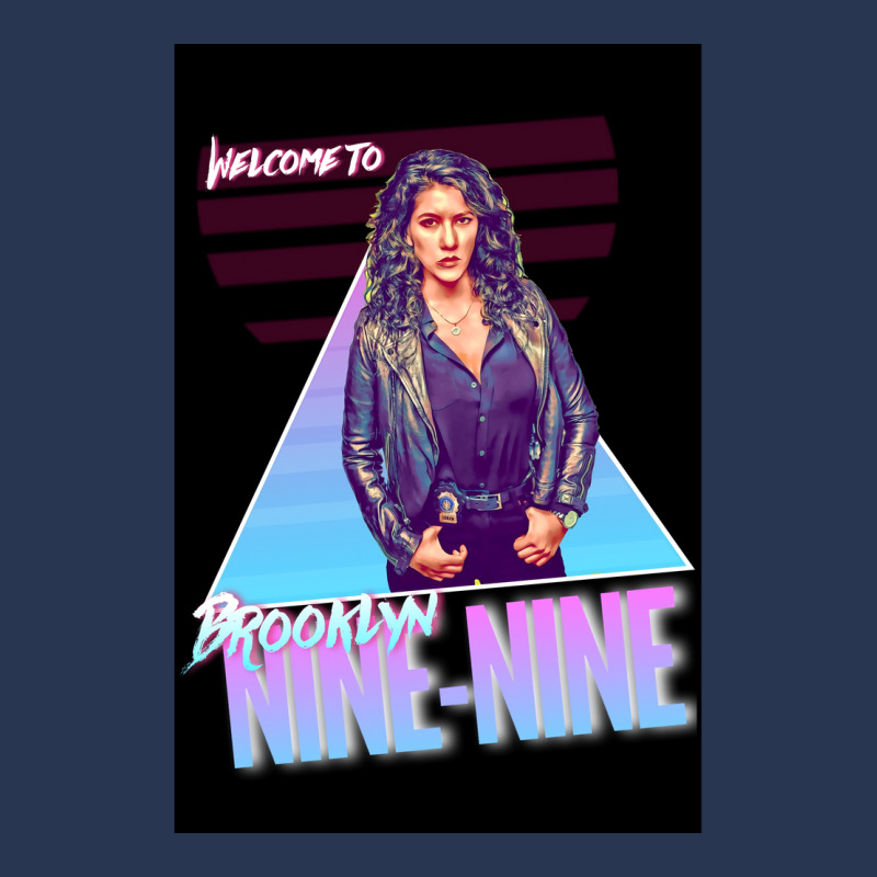 Welcome To The Nine Nine Sergeant Detective Rosa Diaz Poster Funny Men Denim Jacket by wycoffyctejera6 | Artistshot