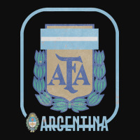 Argentina Vintage Faded Style Soccer Design Crop Top | Artistshot