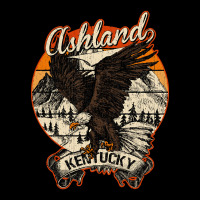 Ashland Kentucky Bald Eagle Retro Vintage Aesthetic Women's V-neck T-shirt | Artistshot