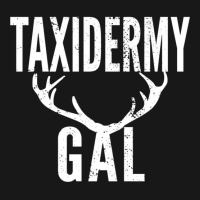 Taxidermy Gal Antlers Women Female Hunter Taxidermists Gift Sweatshirt Flannel Shirt | Artistshot