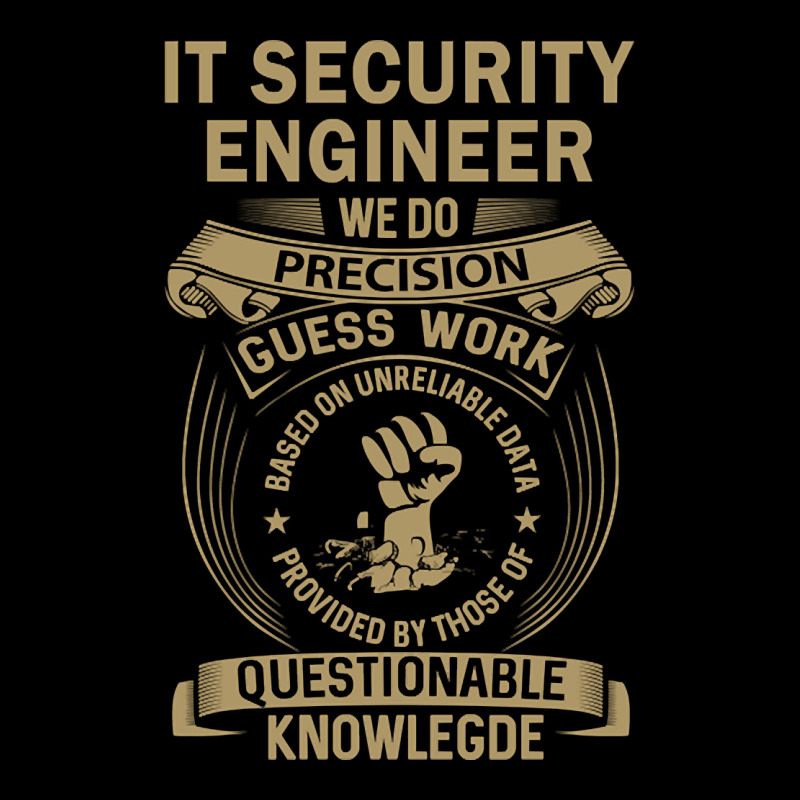 It Security Engineer - We Do Precision Adjustable Cap by trampolinnervous53 | Artistshot