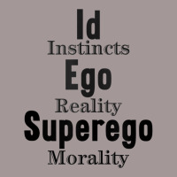 Id Ego Superego Instincts Reality Morality Funny Psychology Tank Top Vintage Short | Artistshot