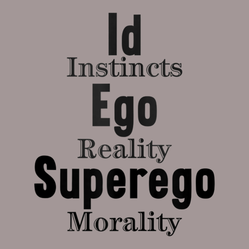 Id Ego Superego Instincts Reality Morality Funny Psychology Tank Top Vintage Short by nasson | Artistshot