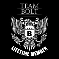 Bolt Name Team Shirt Bolt Lifetime Member Adjustable Cap | Artistshot