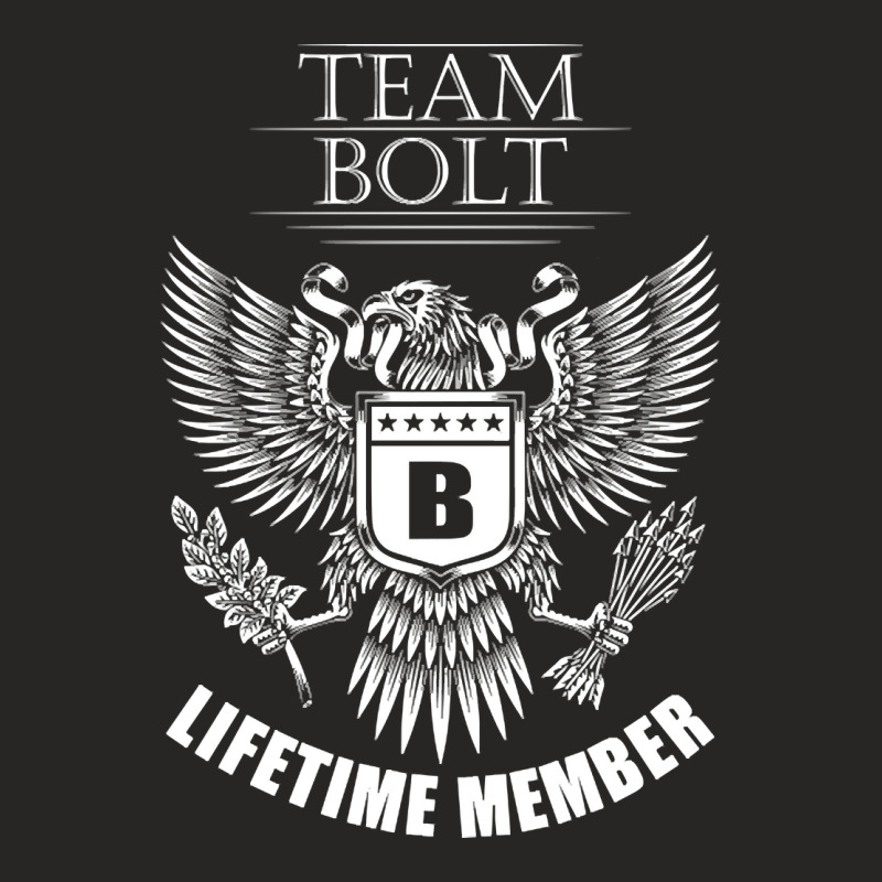 Bolt Name Team Shirt Bolt Lifetime Member Ladies Fitted T-Shirt by denverhumans58 | Artistshot