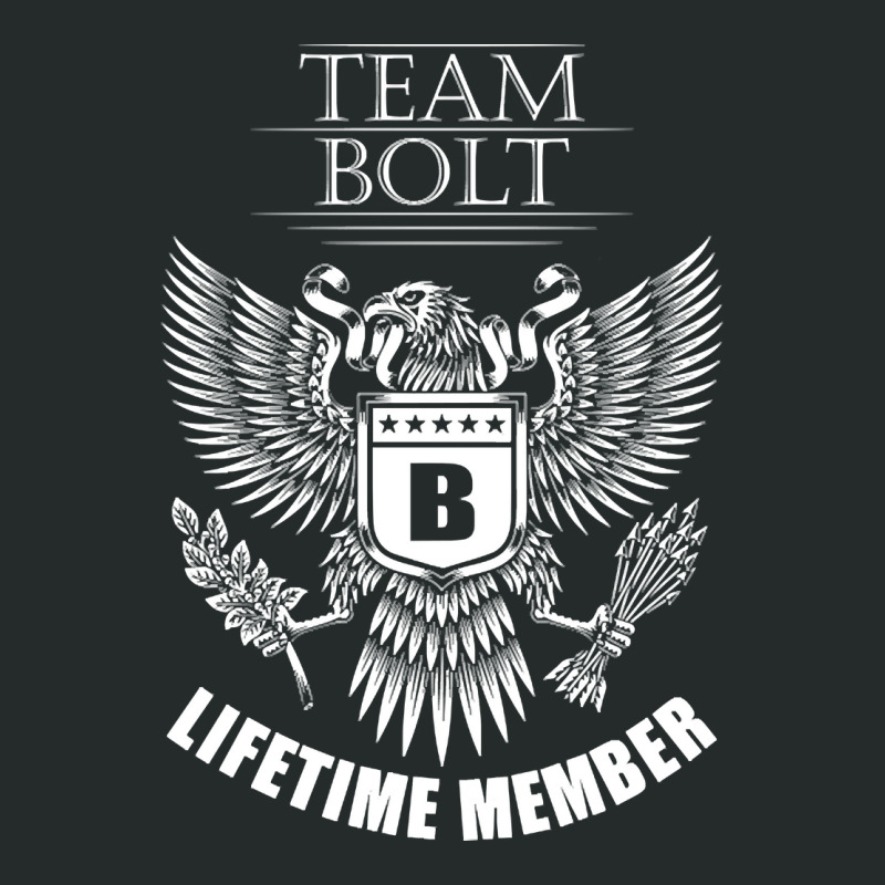 Bolt Name Team Shirt Bolt Lifetime Member Women's Triblend Scoop T-shirt by denverhumans58 | Artistshot