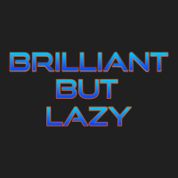 Brilliant But Lazy Ladies Polo Shirt | Artistshot