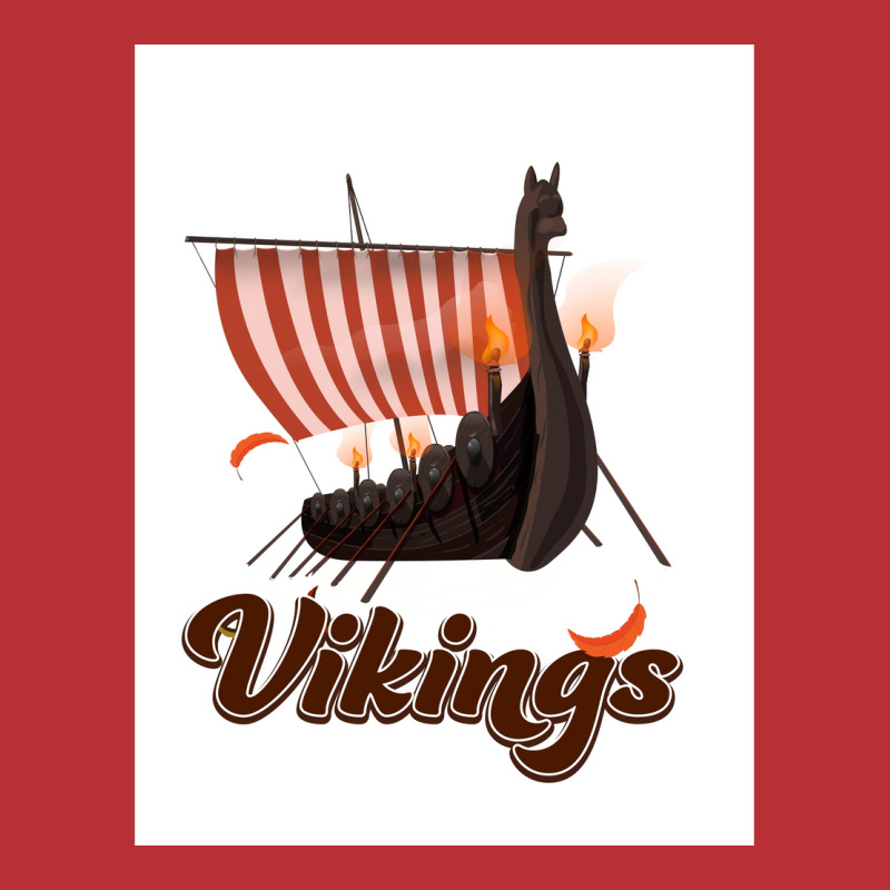 Vikings  Green Retro T-shirt | Artistshot