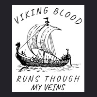 Viking Blood Runs Through My Veins Boat Norway Denmark Scandinavia  Bo Unisex Sherpa-lined Denim Jacket | Artistshot