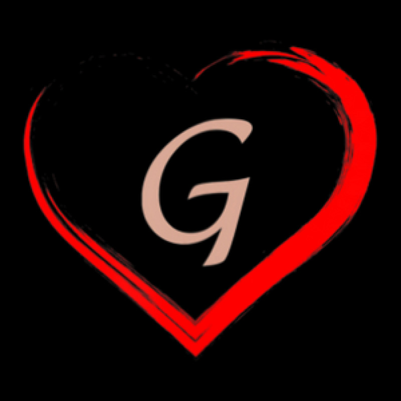 Trending Letter G Initial Valentines Day Couple For Him And Her Long Sleeve Shirts by Ricarda Petrie | Artistshot