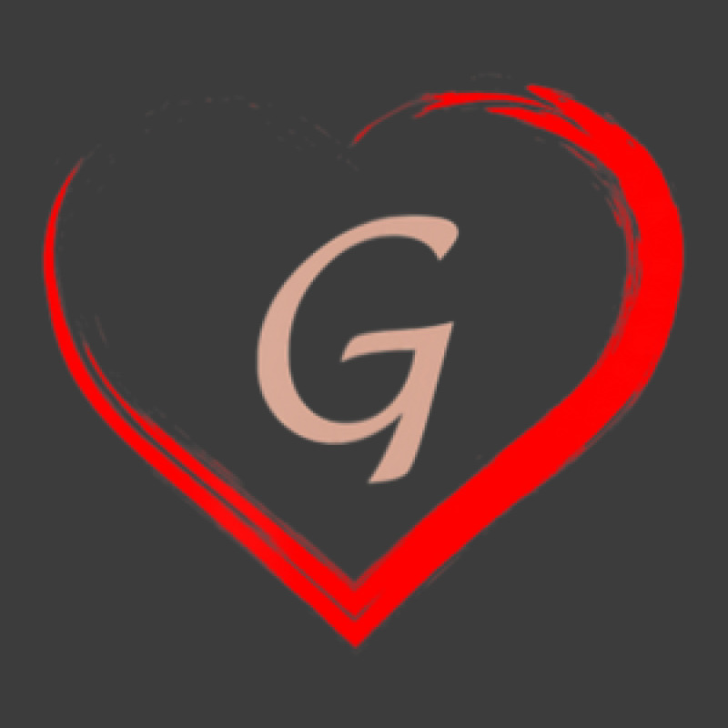 Trending Letter G Initial Valentines Day Couple For Him And Her Men's Polo Shirt by Ricarda Petrie | Artistshot