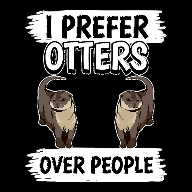 Otter T  Shirt Sea Otter I Prefer Otters Over People T  Shirt Long Sleeve Baby Bodysuit by slueilwitz869 | Artistshot