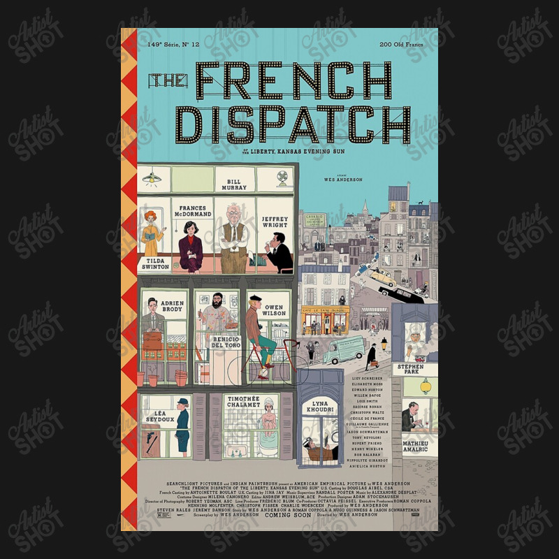 The French Dispatch (2021) Flannel Shirt by ritaross | Artistshot