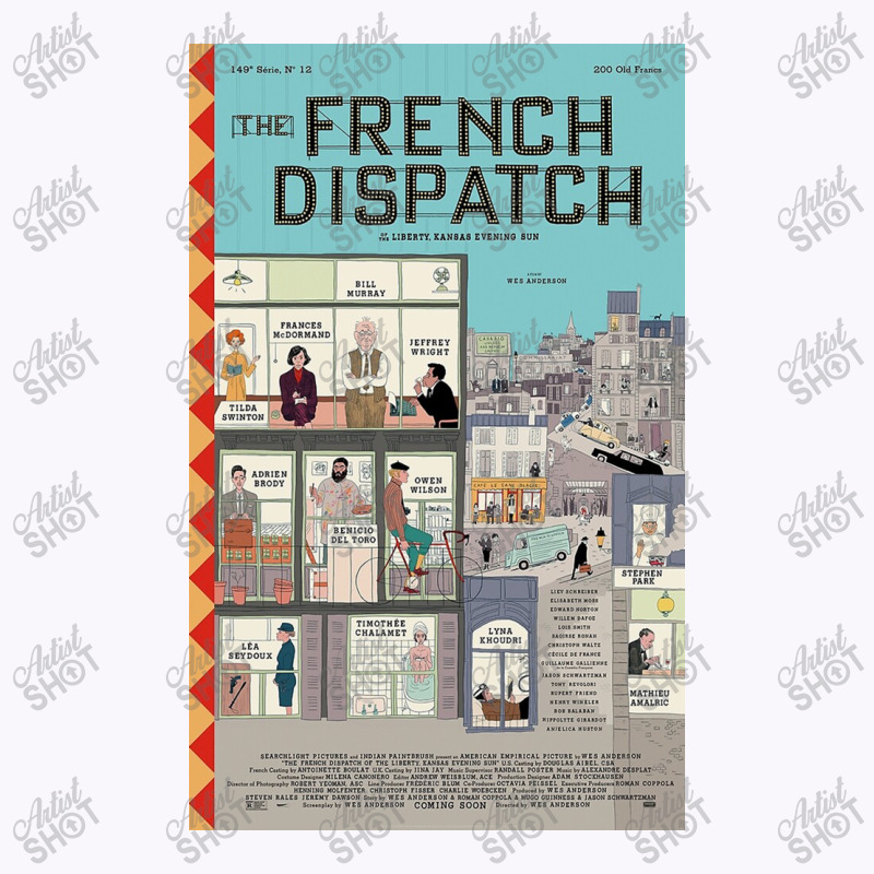 The French Dispatch (2021) Tank Top by ritaross | Artistshot