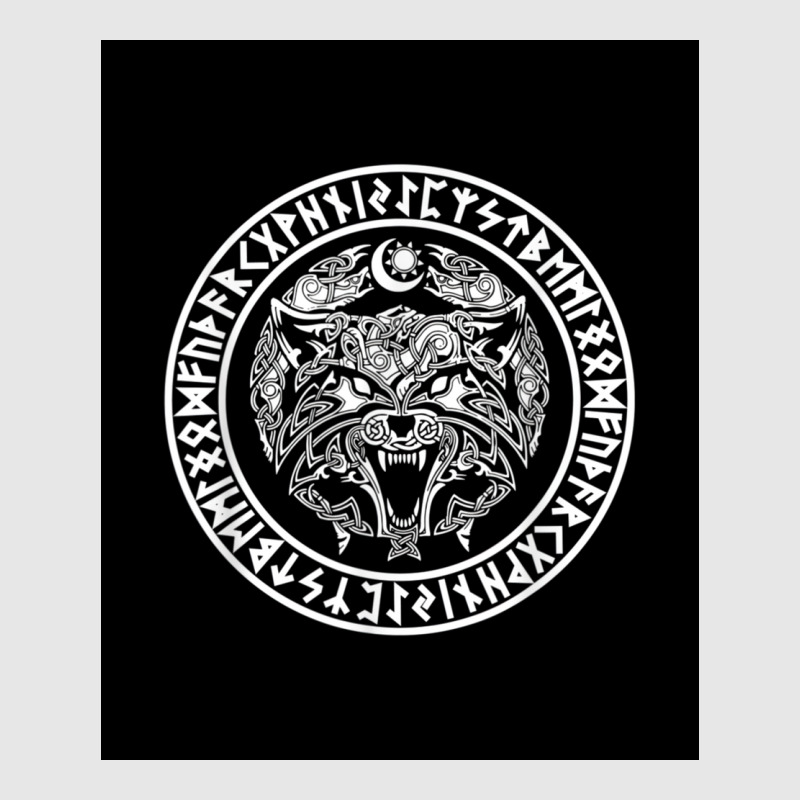 Viking Fenriswolf Fenrir Emblem Norse Mythology  Yellow Unisex Jogger | Artistshot