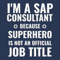 Sap Consultant Superhero Job Title Men Denim Jacket | Artistshot