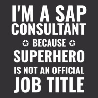 Sap Consultant Superhero Job Title Vintage Hoodie And Short Set | Artistshot