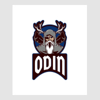 Viking Odin Norse God  Blue 70s Exclusive T-shirt | Artistshot