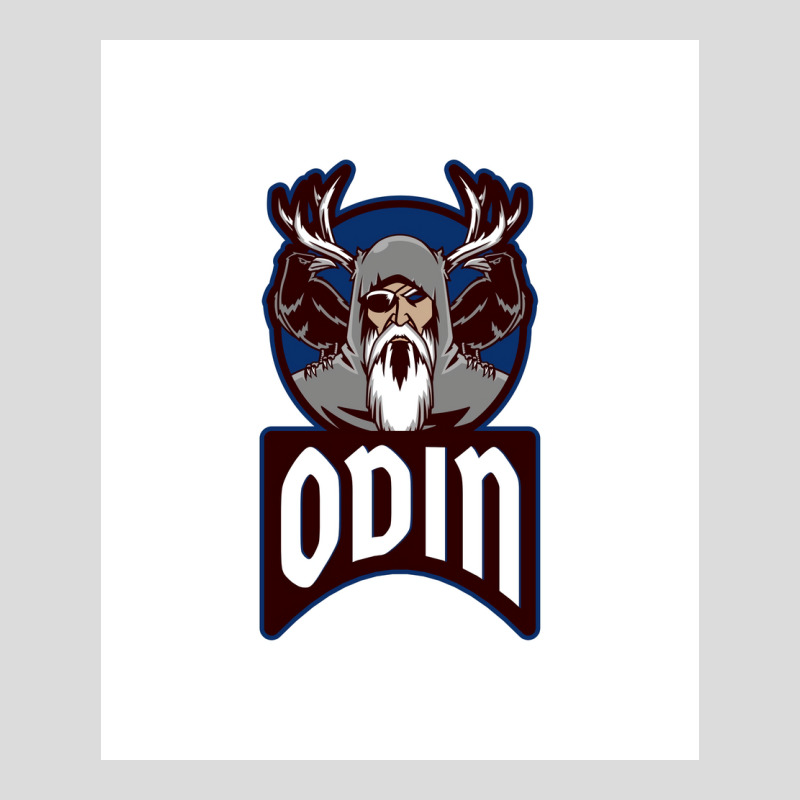 Viking Odin Norse God  Blue 70s Men's Polo Shirt | Artistshot