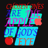 Chosen Ones Are The Apple Of God's Eye Baby Bibs | Artistshot