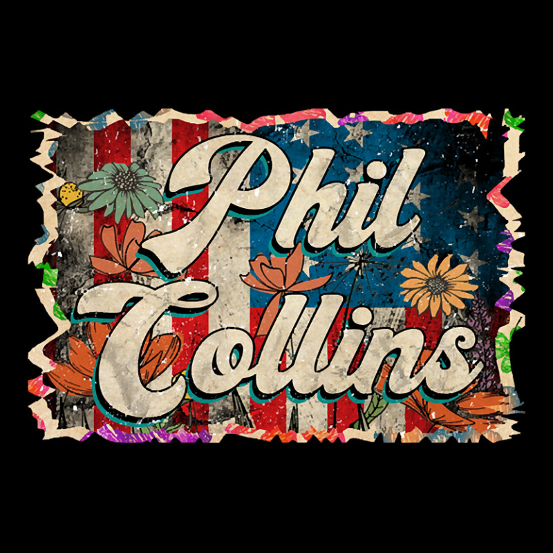 Lovely Phil Retro Pattern 80s 90s Birthday Flowers Style V-neck Tee | Artistshot