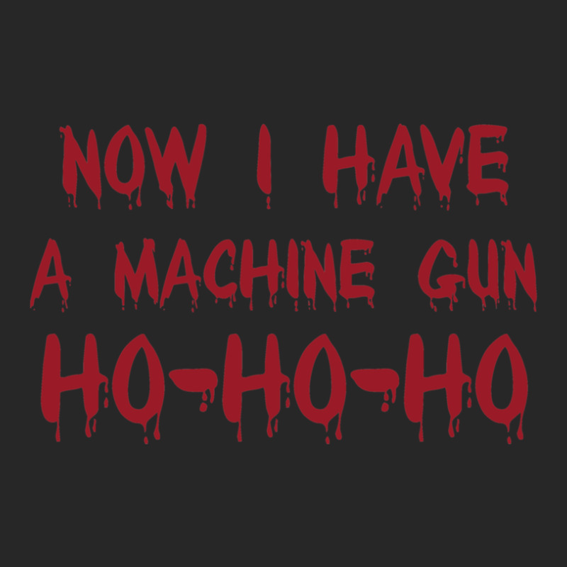 Now I Have A Machine Gun Ho Ho Ho Funny Christmas Gift Men's T-shirt Pajama Set | Artistshot