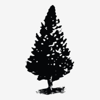 Christmas Tree Design, Tree Artwork, Single Tree Design, Conifer Baby Beanies | Artistshot