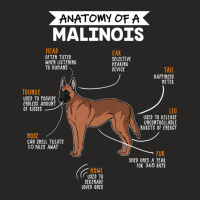 Anatomy Of A Malinois Ladies Fitted T-shirt | Artistshot