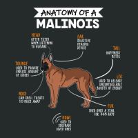 Anatomy Of A Malinois Women's Triblend Scoop T-shirt | Artistshot