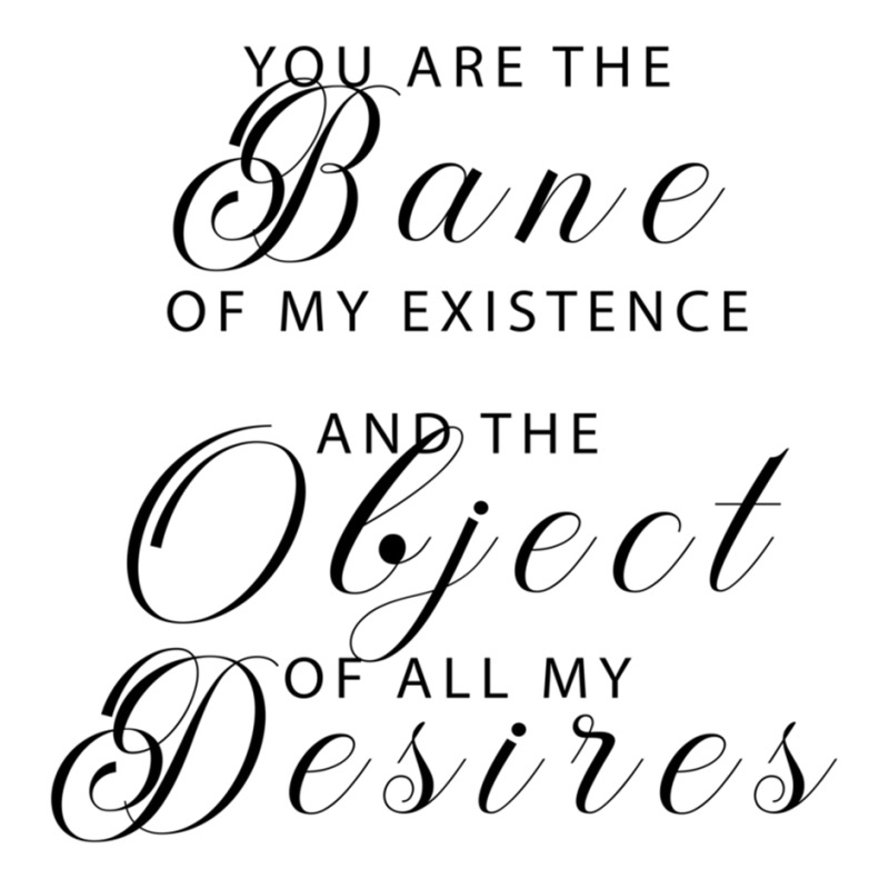 You Are The Bane Of My Existence Women's V-Neck T-Shirt by RONALDPOYNTER | Artistshot