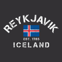 Limited Edition Reykjavik Iceland Est. 1785 Flag Souvenir Gift Vintage Hoodie And Short Set | Artistshot