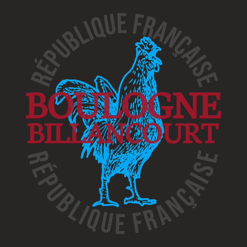 Boulogne-billancourt France Vintage Rooster Ladies Fitted T-Shirt by dentistdamaging500 | Artistshot