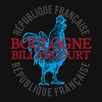 Boulogne-billancourt France Vintage Rooster Scorecard Crop Tee | Artistshot