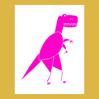 Funny Pink T Rex Poster Red Classic T-shirt | Artistshot