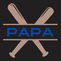 Baseball Papa T-shirt | Artistshot