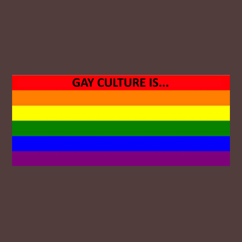 Gay Culture Is Poster Vintage Graphic T-shirt | Artistshot