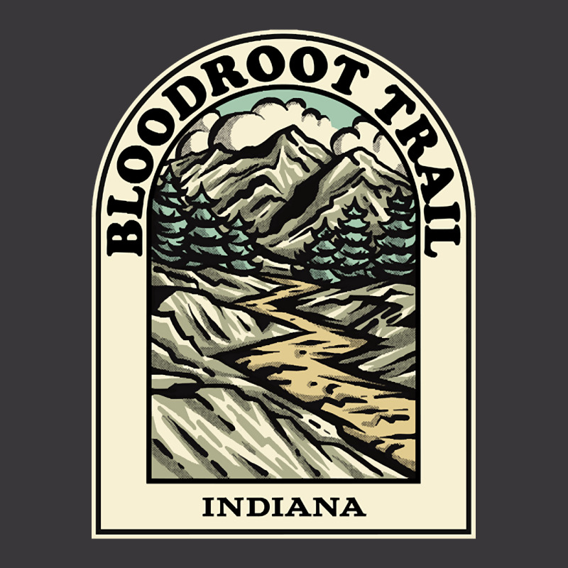 Bloodroot Trail Indiana Hiking Backpacking Trail Ladies Curvy T-Shirt by fencingderby989 | Artistshot