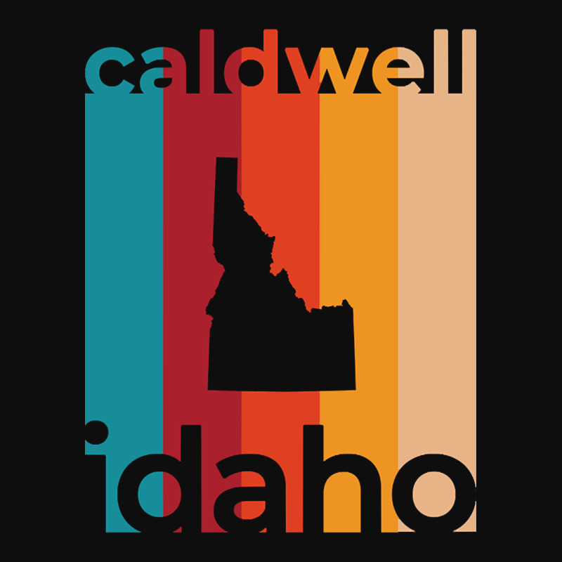 Caldwell Idaho Retro Crop Top by nuanceteams169 | Artistshot