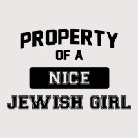 Funny Jewish Tshirt Property Of A Nice Jewish Girl Cute Gift Sweatshir Pocket T-shirt | Artistshot