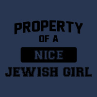 Funny Jewish Tshirt Property Of A Nice Jewish Girl Cute Gift Sweatshir Men Denim Jacket | Artistshot