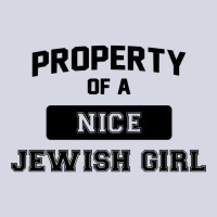 Funny Jewish Tshirt Property Of A Nice Jewish Girl Cute Gift Sweatshir Fleece Short | Artistshot