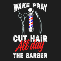 Barber Gift Religious Barber Gifts Christian Catholic Muslim Barber Po Classic T-shirt | Artistshot