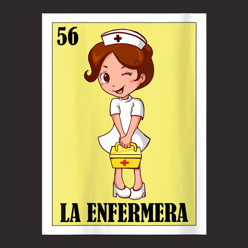 Womens Nurse Hero Lottery Gift - Mexican Lottery La Enfermera V-neck Racerback Tank by CoreyMartinPeters | Artistshot