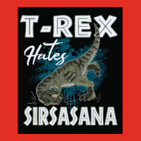 Funny Trex Hates Sirsasana Dinosaur Yoga Poster Gift Metal Print Horizontal | Artistshot