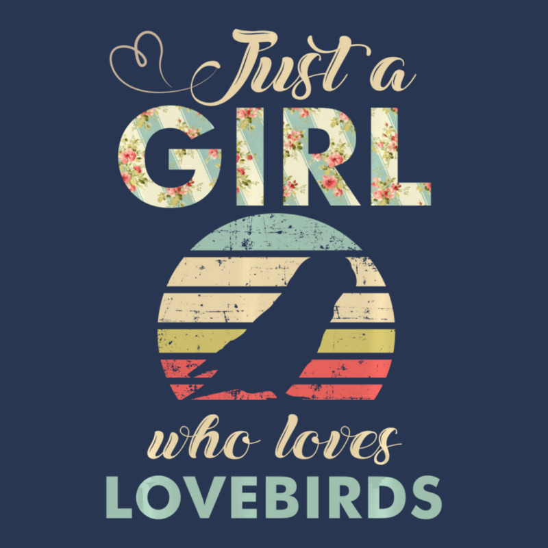 Hot Trend Just A Girl Who Loves Lovebirds Parrot Lover Ladies Denim Jacket by Sperry Duval | Artistshot