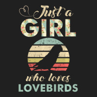 Hot Trend Just A Girl Who Loves Lovebirds Parrot Lover Ladies Polo Shirt | Artistshot