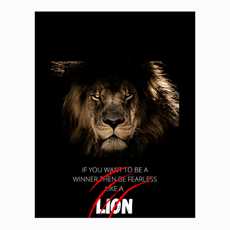 Be Fearless Like A Lion Coffee Mug | Artistshot