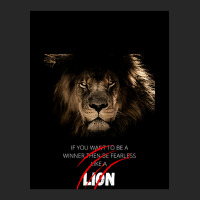 Be Fearless Like A Lion Men's T-shirt Pajama Set | Artistshot