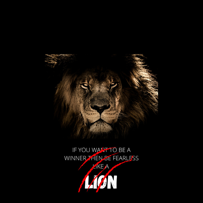 Be Fearless Like A Lion Long Sleeve Shirts | Artistshot