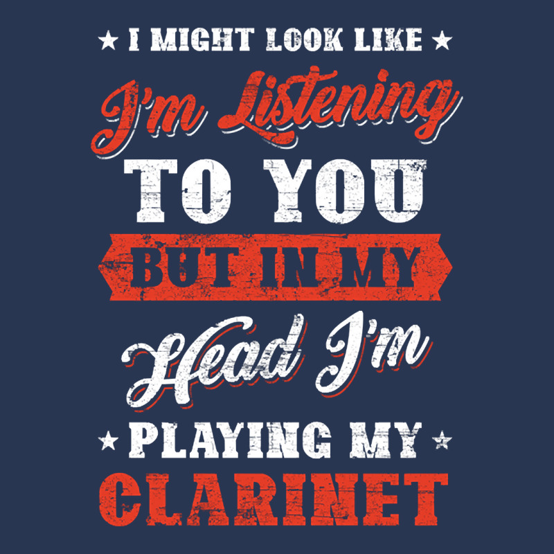 Clarinet In My Head Ladies Denim Jacket by dealgummy642 | Artistshot